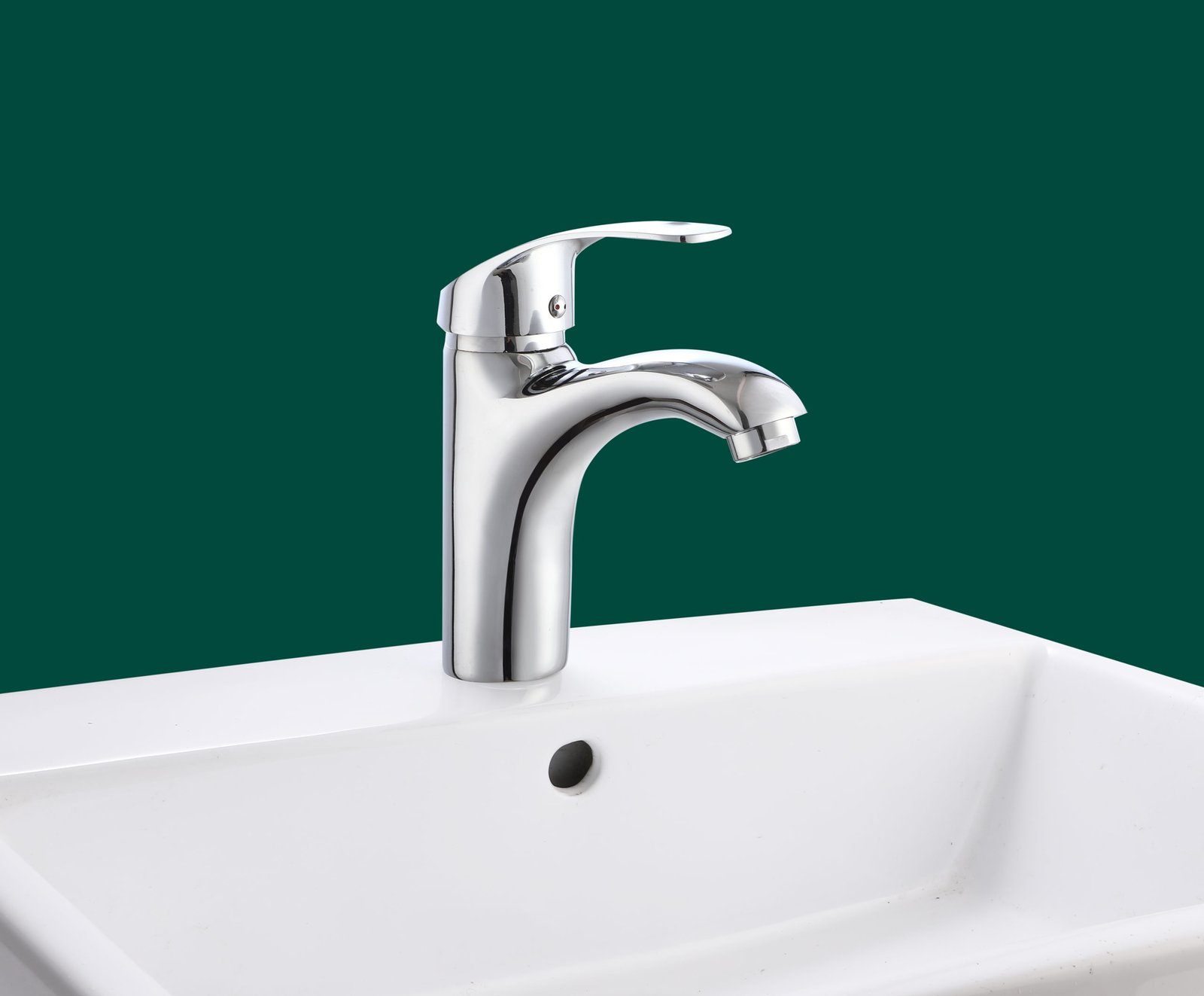 single lever basin tap