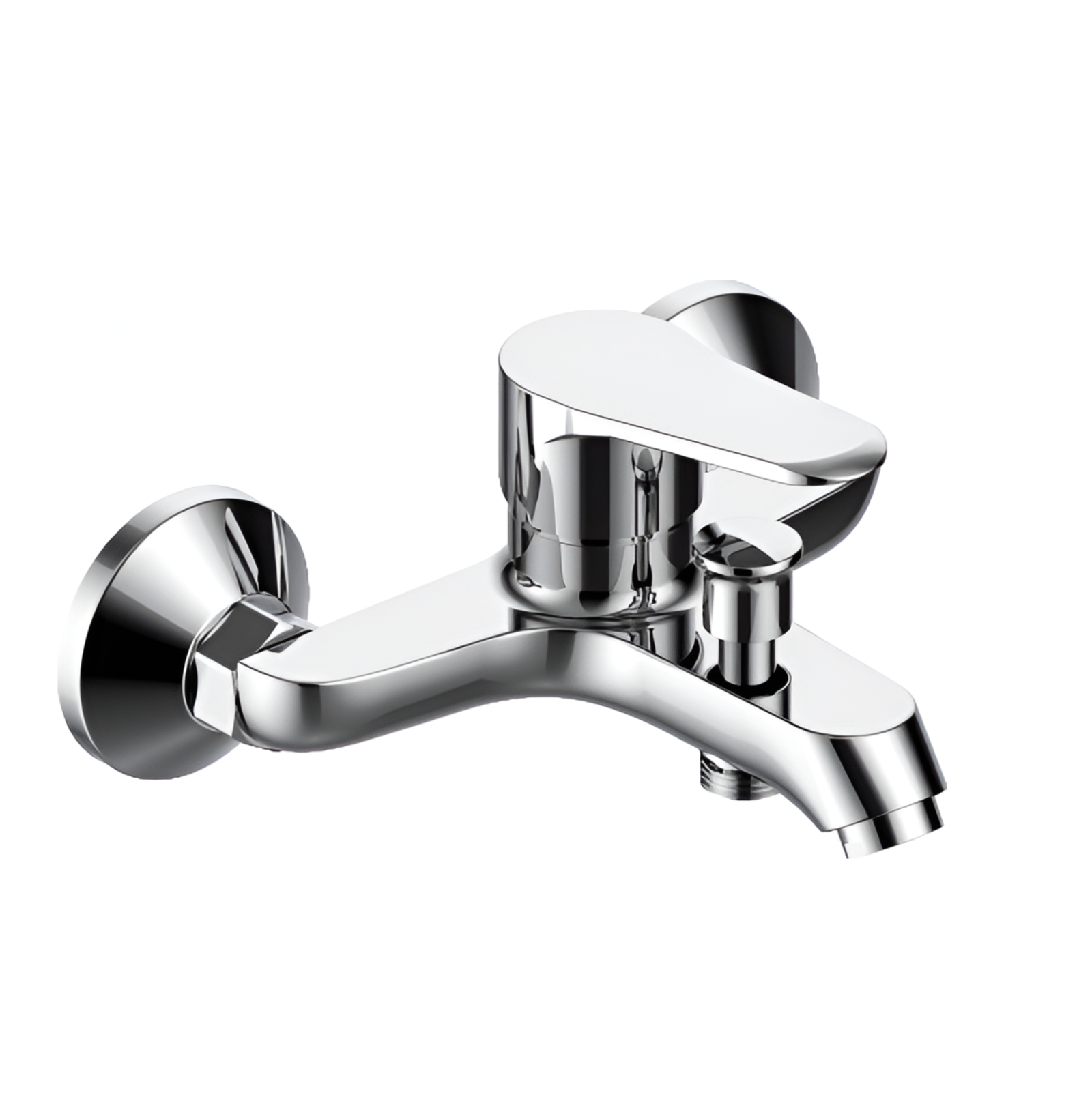 Single Lever Wall-Mounted Bath Mixer