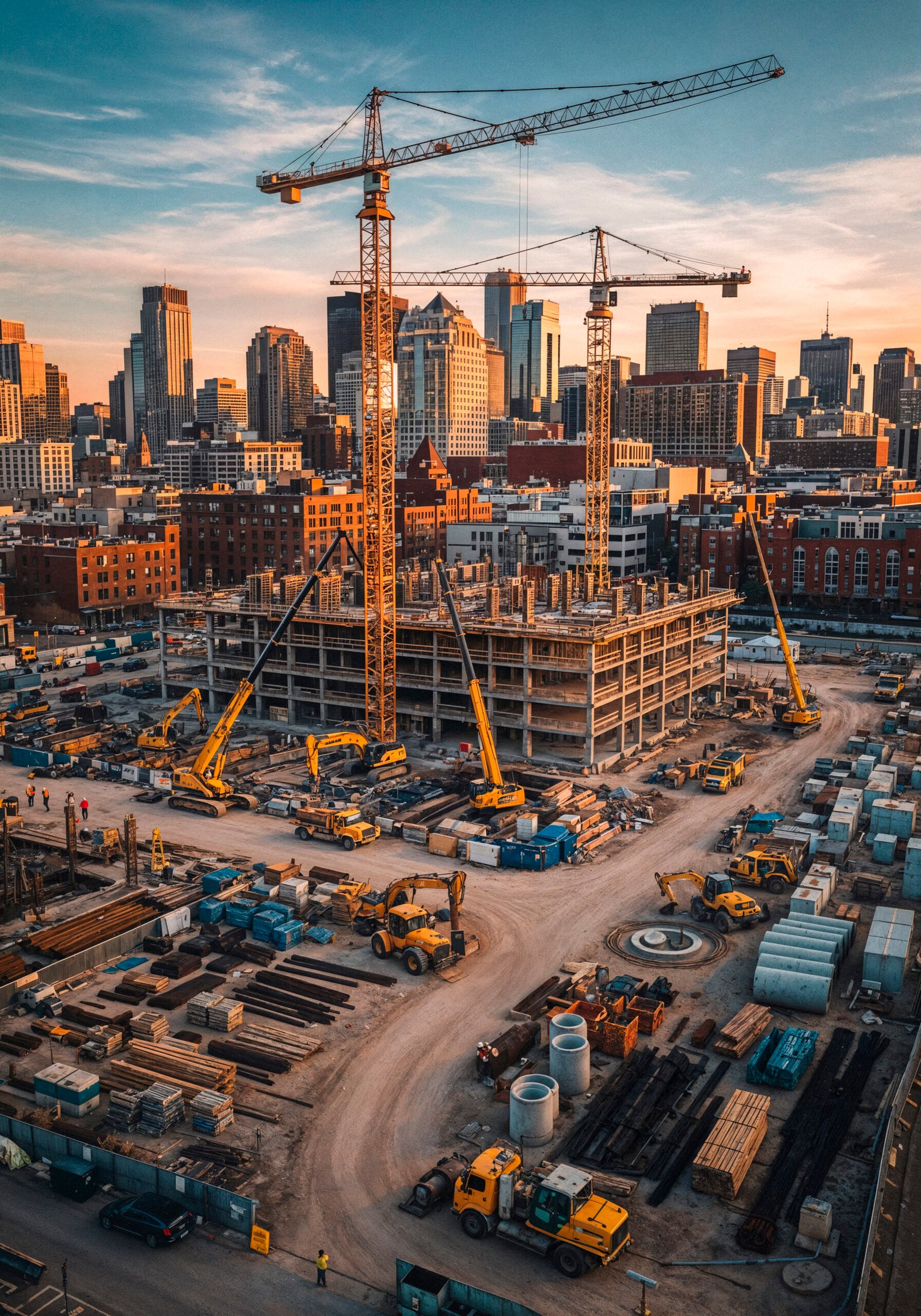 Construction sites